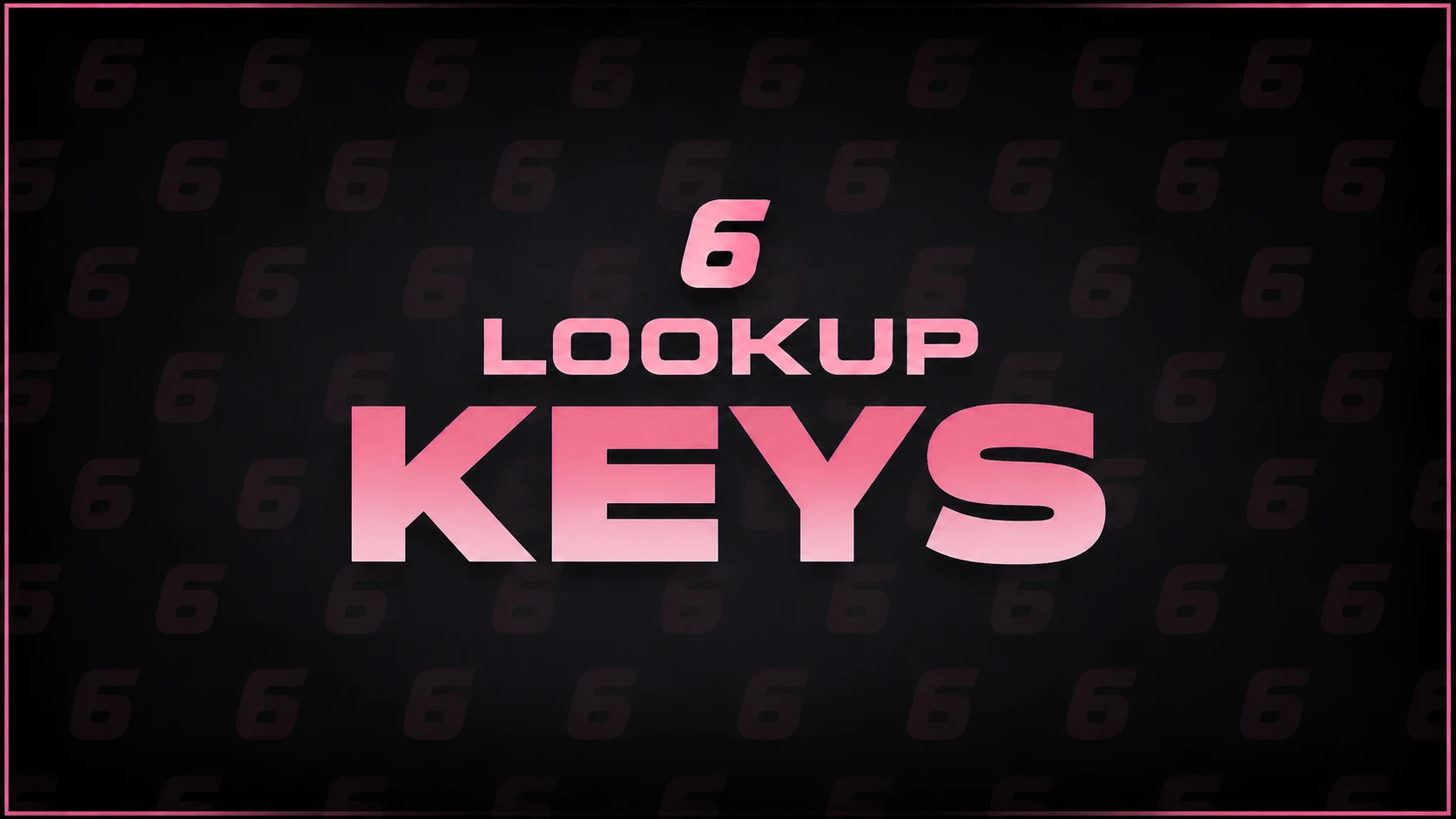 Lookup Key