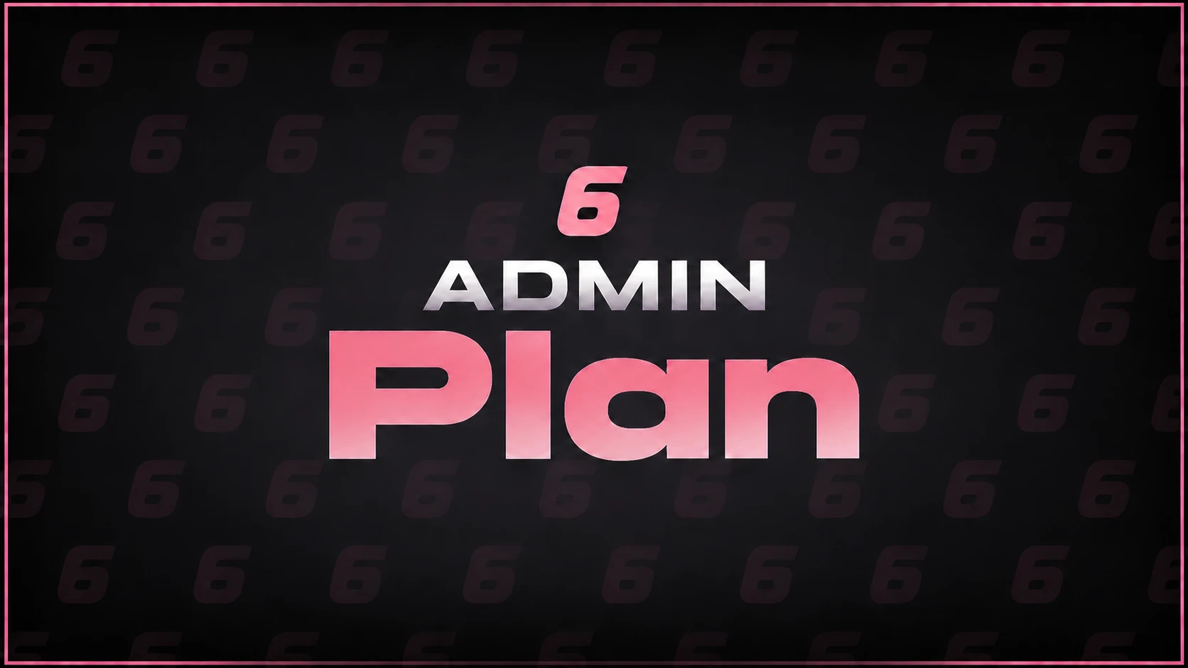 Admin Plan